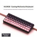 Color: K61 Blackberry Powder Tea Axis - RGB Wired Tea-switch Portable Office Computer Keyboard For Gaming