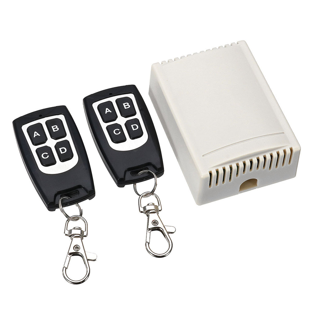 Geekcreit? 12V 4CH Channel 433Mhz Wireless Remote Control Switch With 2 Transmitter