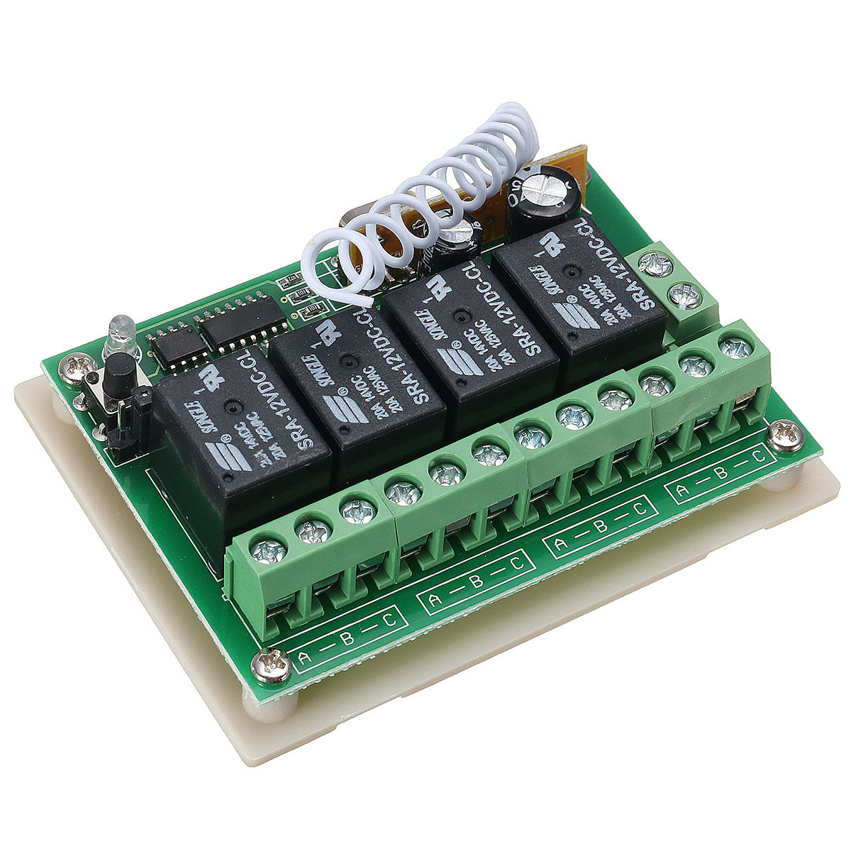 Geekcreit? 12V 4CH Channel 433Mhz Wireless Remote Control Switch With 2 Transmitter