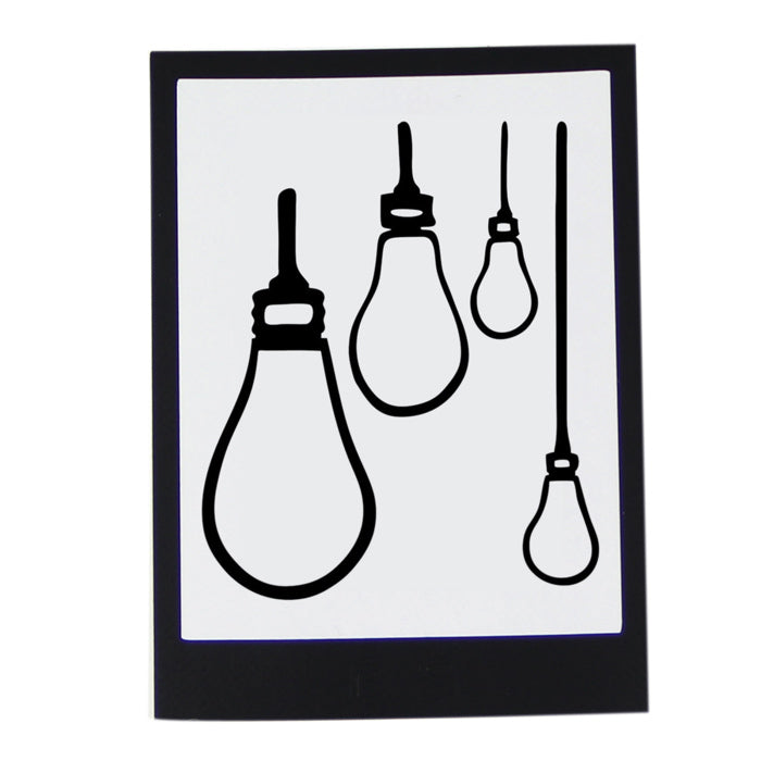 Hat Prince Quadruple Lamps Decorative Decal Removable Bubble Free Sticker For iPad 9.7 Inch