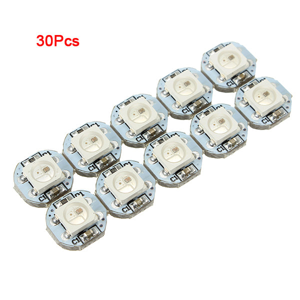 30Pcs Geekcreit? DC 5V 3MM x 10MM WS2812B SMD LED Board Built-in IC-WS2812
