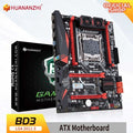 HUANANZHI BD3 LGA 2011-3 Motherboard Intel Xeon E5 2696 2678 2676 2673 2666 V3 DDR3 RECC128GB M.2 PCI-E NVME NGFF ATX