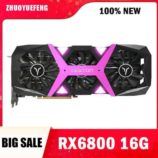 RX 6800 16G Game Graphics Card Plates Paca De Video Card Board Gpu Nvidia Geforce PC Computer not 5500 5600 5700 6600 6700
