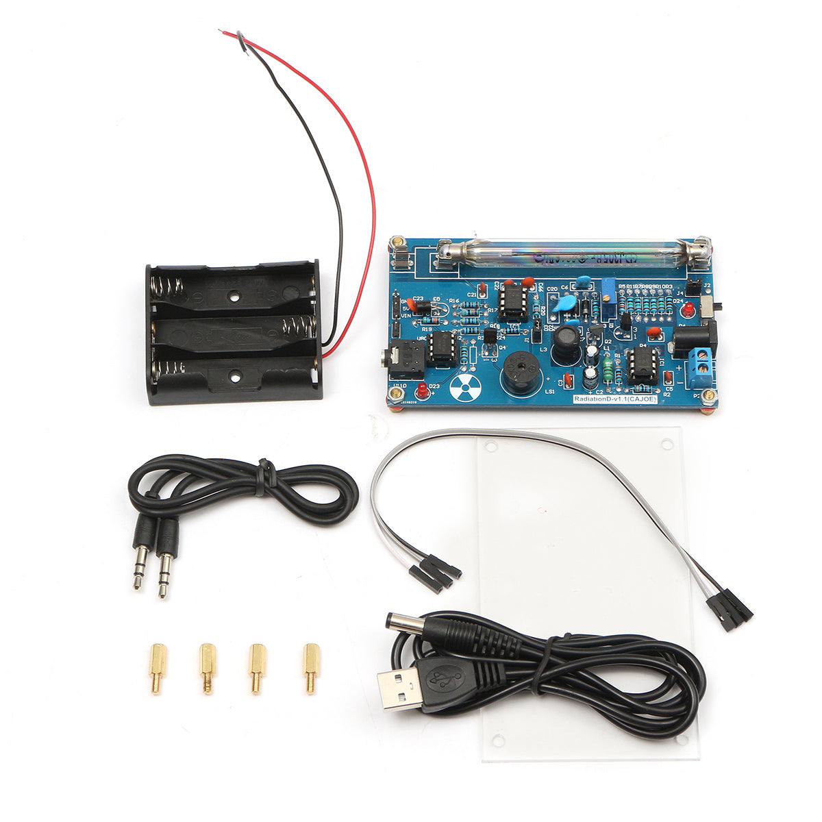 Geekcreit Assembled Geiger Counter Module Miller Tube GM Tube Nuclear Radiation Geekcreit for Arduino - products that work with official Arduino boards