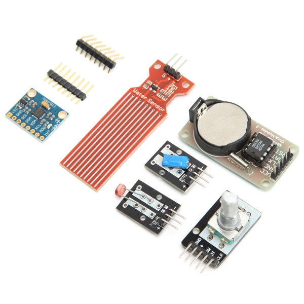 Geekcreit 45 In 1 Sensor Module Board Starter Kits Upgrade Version For Arduino UN0 R3 MEGA2560 Plastic Bag Package