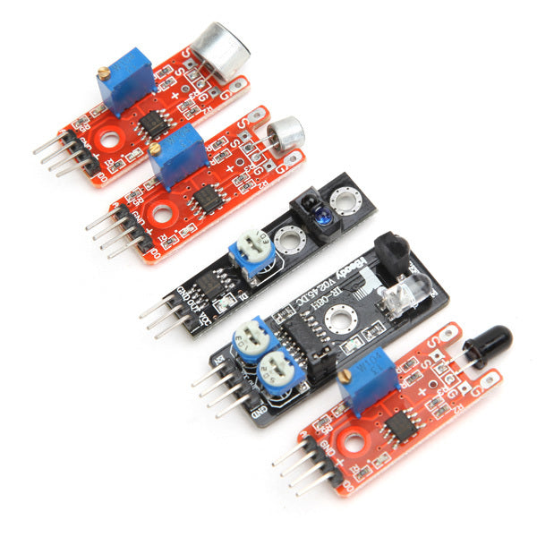 Geekcreit 45 In 1 Sensor Module Board Starter Kits Upgrade Version For Arduino UN0 R3 MEGA2560 Plastic Bag Package
