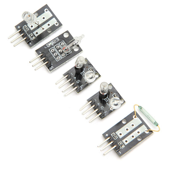 Geekcreit 45 In 1 Sensor Module Board Starter Kits Upgrade Version For Arduino UN0 R3 MEGA2560 Plastic Bag Package