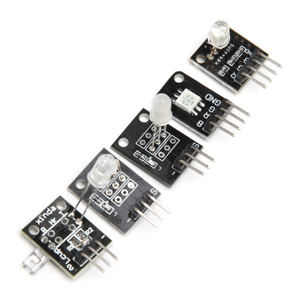 Geekcreit 45 In 1 Sensor Module Board Starter Kits Upgrade Version For Arduino UN0 R3 MEGA2560 Plastic Bag Package
