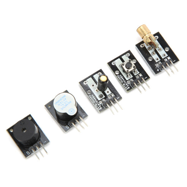 Geekcreit 45 In 1 Sensor Module Board Starter Kits Upgrade Version For Arduino UN0 R3 MEGA2560 Plastic Bag Package