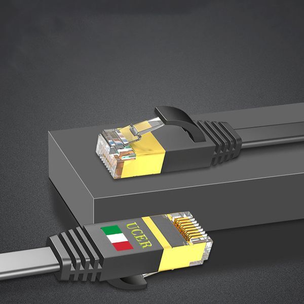 RJ45 Ethernet Ucer Cable 1M 3M 6M 12M Cat5e Cat5 Internet Network Patch LAN Cable Cord for PC Computer LAN Network Cord