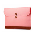 Color: Pink, Size: 11 inch - Felt flat protective cover