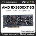 JIESHUO RX 5600XT 6gb AMD Radeon Graphics card Gpu Gddr6 256bit RX 5600 xt 6G Vdeo Suporte Desktop Cpu Gaming Video card