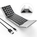 Adult: yes - Foldable Bluetooth Keyboard, Dual Mode USB Wired & Bluetooth Keyboard with Touchpad Rechargeable for Android,iOS,Windows Tablet Smartphone