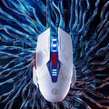 INPHIC W9 Wired Gaming Mouse Adjustable 4 Levels 8800DPI E-sports Macro Breathing Lighting Effect Ergonomics PUBG CF LOLM240725