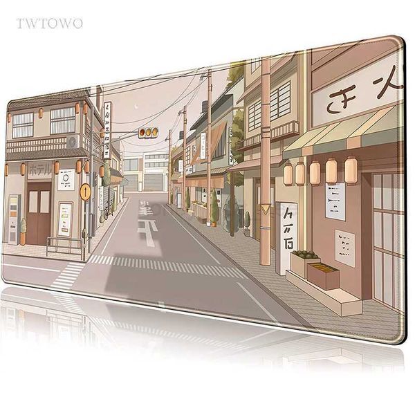 Japanese Street Mouse Pad Gamer XL New Home Mousepad XXL keyboard pad Non-Slip Soft Office Accessories Desktop Mouse PadM240802