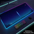 Neon RGB Mouse Pad Large Mousepads Penk Gamer Mousepad LED Desk Pad Mouse Mat Backlit Laptop Pads Luminous Keyboard MatsM240802