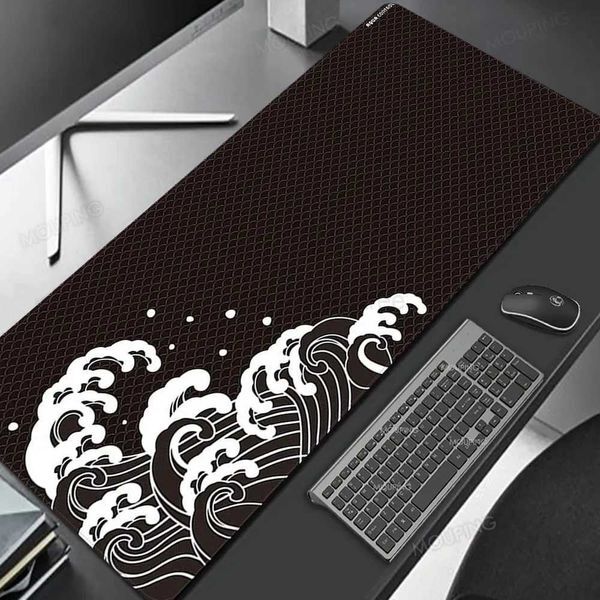 Nigth Mousepad White X-raypad Aqua Control Plus Gaming Mouse Pads Wave Series Laptop Deskmat Office Gamer Carpet Large Table MatM240802