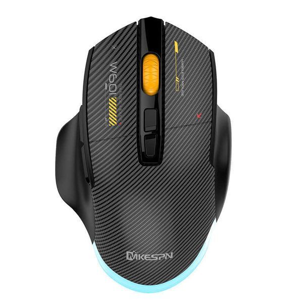 Carbon fiber 12800DPI Bluetooth Mouse wireless three-mode macro defines gaming mouse computer accessories J250212