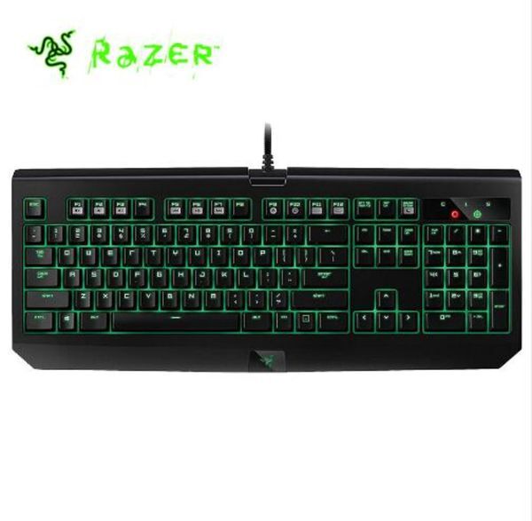 Original Razer Blackwidow Ultimate 2022Wired Gaming Keyboard Backlit Programmable Green Switches US Layout Mechanical Keyboard639