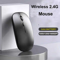 New bluetooth 2.4GHz Wireless Mouse USB Optica Mouse For PC Computer Laptop Notebook Gaming Gamer 1600DPI by AA batteryLX241024
