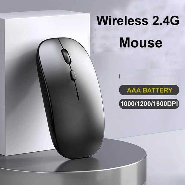New bluetooth 2.4GHz Wireless Mouse USB Optica Mouse For PC Computer Laptop Notebook Gaming Gamer 1600DPI by AA batteryLX241024