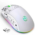 2.4G Wireless Mouse 3600 DPI Wireless Mouse Ergonomic Gaming Mouse RGB Lighting Type-C Rechargeable For PC Laptop ComputerLX241024