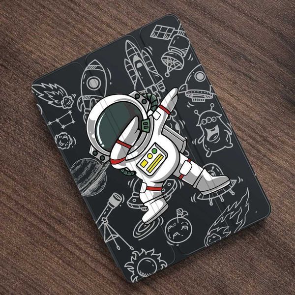 New Arrival Space Case iPad Air 11 13 inch Case 2024 20 iPad Pro 11 13 Funda iPad 10th 10.2 9th 8th 7th Mini 5 6 Cover Silicone 10.9 Z241115