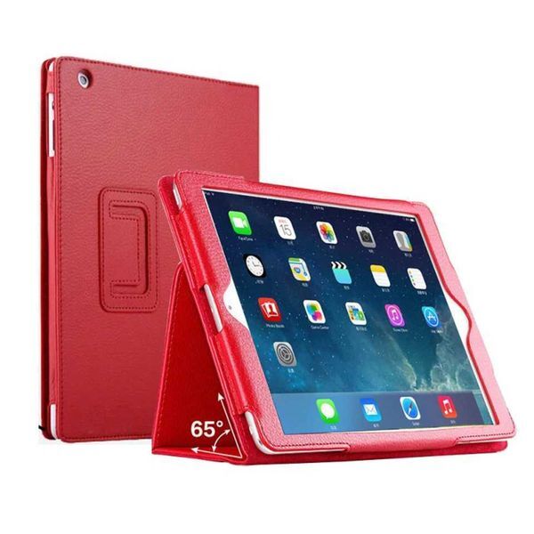 New Arrival 9.7-inch Folio Stand Coque for iPad Air 1 Air 2 shell magnetic intelligent flip PU leather A1566 A1474 A1475 Fund for iPad Air 1 2 cover Z241115