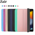 Funda iPad 10 2 2021 PU Leather Three Fold E-book Box Suitable for iPad 9 10.2 Tablet Case Sle iPad 9th Generation Stand Cover M241115