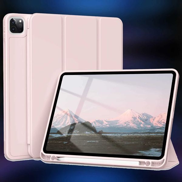 Suitable for iPad Pro 11 13 M4 12.9 Air 11 13 M2 Air 4/5th 10.9 10th 10.9 7/8/9th 10.2 mini 6 Soft Smooth Back Protective Cover M241115
