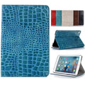 Hot Sale A18 A1823 Coque for iPad 9.7 2017 Case Luxury Crocodile PU Leather Folio Stand 9.7-inch Case for iPad 2017 9.7 Luxury Flip Cover T241115