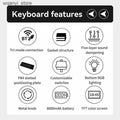 Keyboards Ajazz AK980 Mechanical Keyboard Color Screen 98 Key RGB Wireless Keyboard Game 8000mAh Suitable for PC Laptops L240910