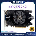 SOYO Nvidia GeForce GT730 4G Graphics Card GDDR3 Video Memory HDMI-compatible Game Video Card New GPU for Desktop Computers