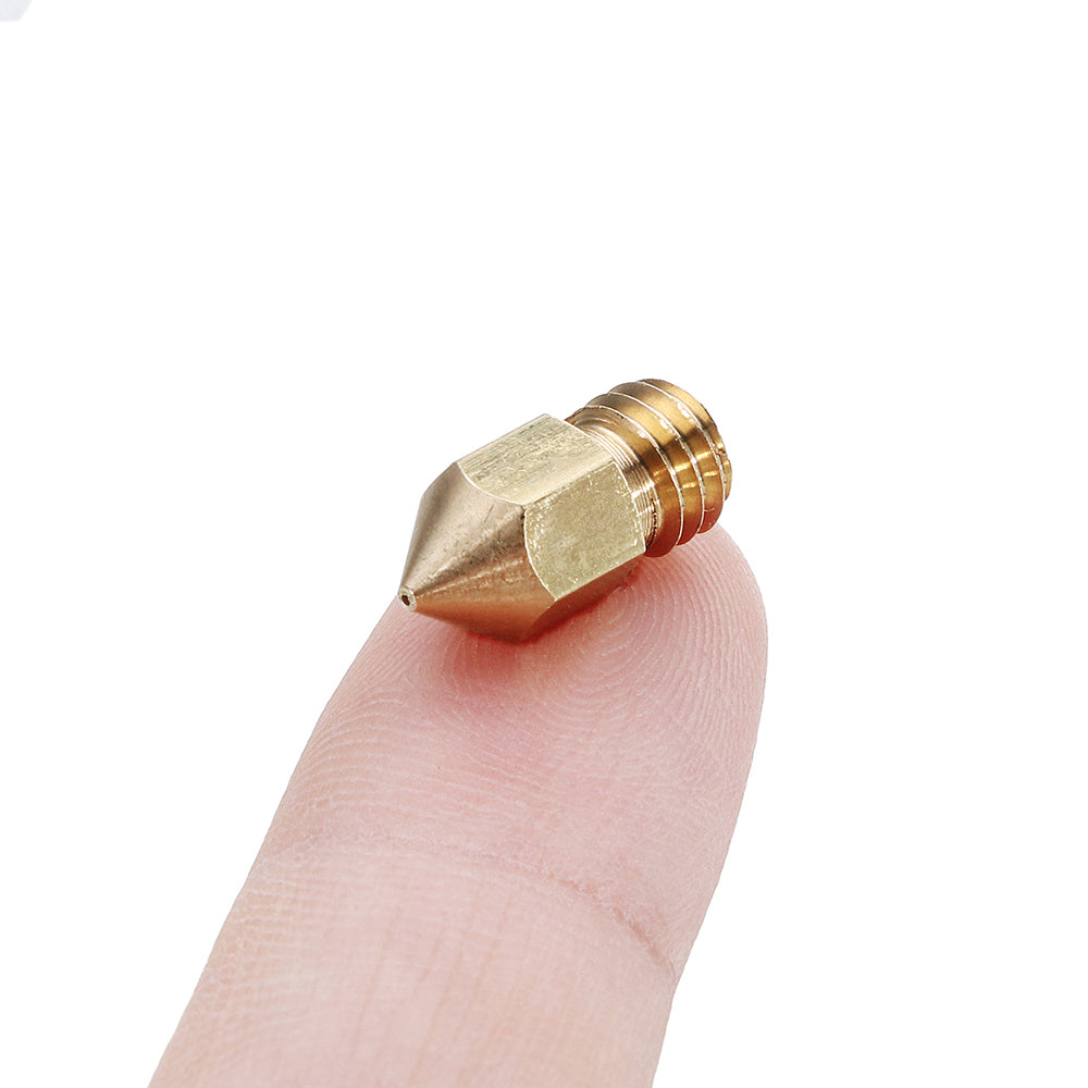 Creality 3D? 0.4mm Copper M6 Thread Extruder Nozzle For 3D Printer
