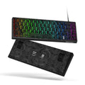WOMIER M68 HE V2 Rapid Trigger Gaming Keyboard65% Wired Mechanical Keyboard with Magnetic Switch for PC Laptop Esports GamerXJ241225