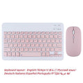 For iPad Air 5 4 Pro 11 etooth Wireless Keyboard and Mouse Russian Korean Hebrew Spanish For Android IOS Windows Phone TabletXJ241225