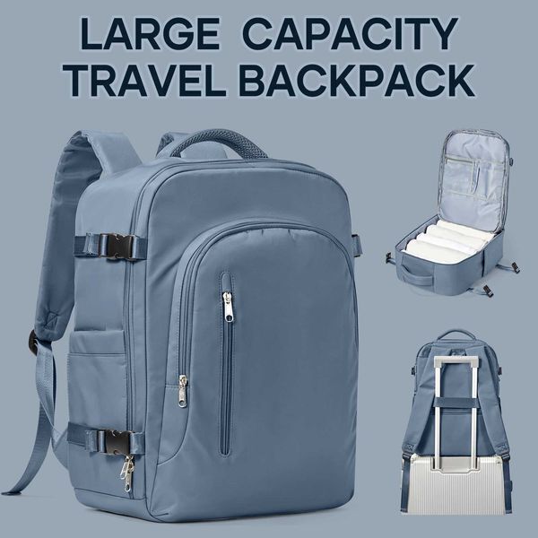 Large capacity Easyjet portable 45x36x20 backpack Ryanair 40x20x25 mens cabin backpack Z250224