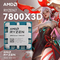 AMD RYZEN 7 7800X3D Game cpu Up to 5 GHz 8 core 16 thread 96MB L3 DDR5 Zen 4 Raphael AM5 120W PCIe5.0 AMD RadeonGraphics