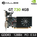 MLLSE GT 730 4GB Graphics Card GDDR5 128Bit HDMI DVI VGA PCI-E 3.0 Geforce GPU Gt 730 Gaming Video Card Placa De Video