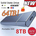 Hard Drives Portable High-speed External 1TB 2TB 64TB SSD Removable Storage Device USB3.1 for Notebook Microcomputers 221105