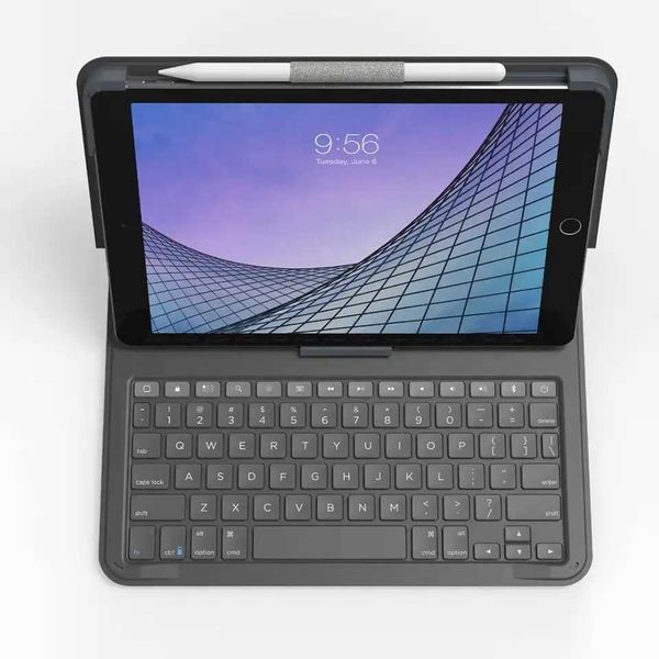 ZAGG - Messenger Folio 2 Keyboard Case for iPad 11 (A16) 2025 iPad 10.9 10th Gen - Black X2506141