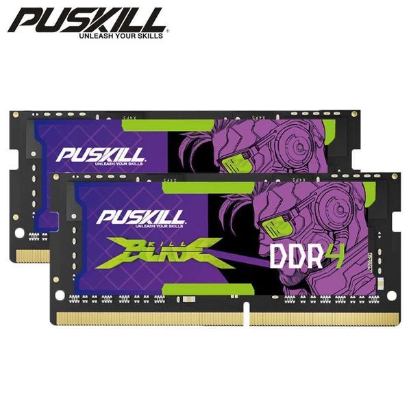 PUSKILL DDR4 Killblade Notebook Gamer Memoria Ram 32GB 2x16GB 2x8GB 3200MHz 2666MHz 1.2V 260pin Sodimm For Laptop Memory R250626