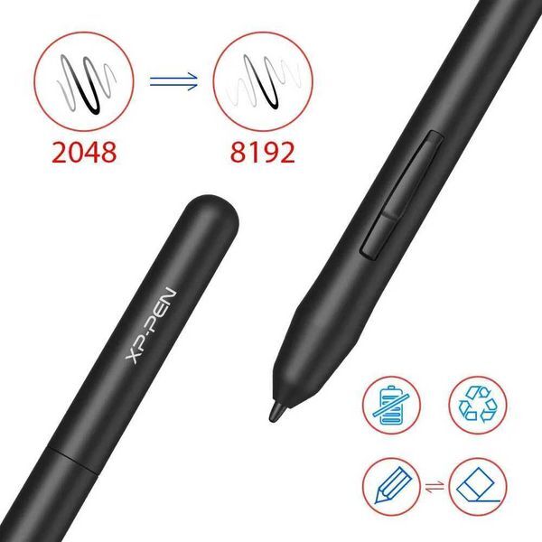Drawing Tablet XPPen G430S Graphic Drawing Tablet with 8192 Levels Pressure Battery Free Stylus 4x3 Inch Tablet for Windows Mac X2507041