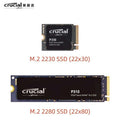 Crucial P310 1TB 2TB 2230 / 2280 PCIe Gen4 NVMe M.2 SSD Up to 7100 MB/s Shift up to Gen4 with Acronis Offer Internal SSD