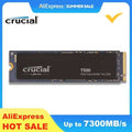 Crucial T500 1TB Gen4 NVMe M.2 Internal Gaming SSD Up to 7300MB/s Laptop Desktop Compatible- CT1000T500SSD8(OEM PACKAGE)