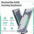 He K500 Mechanical Gaming Wired Keyboard Hot Swappable 94 Keys RGB Light Windows