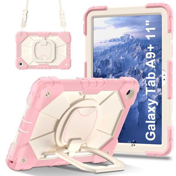 For Galaxy Tab A9 8.7 A9 Plus 11 inch Case for Galaxy Tab A7 Lite T220 A8 X200 Kids Silicon Armor Tablet Cover Z250811
