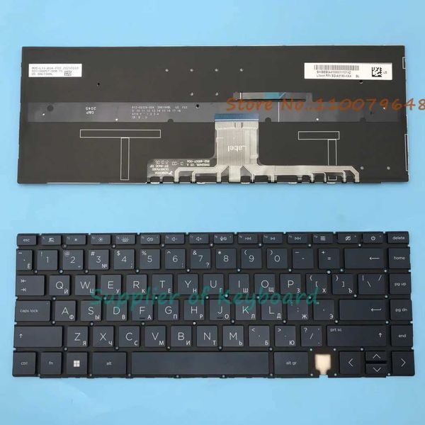 NEW EnglishRussian Keyboard For computer Spectre x360 14EA 14EA0023DX 14EA0047NR 14EA1023DX 14EB0000 14EB10000 14EB0010NR X250904