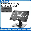Aluminum 360 Rotation Portable Desktop Foldable Laptop Tablet Holder Bracket For iPad Macbook RedmiBook Galaxy Tab Book LaptopXJ250909