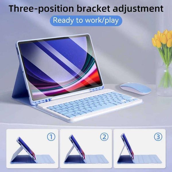Samsung Tablet Keyboard Case Sale For S6 Lite 11" S7 FE S8 Plus 12.4" A8 10.5" A7 10.4" Tablet Cover